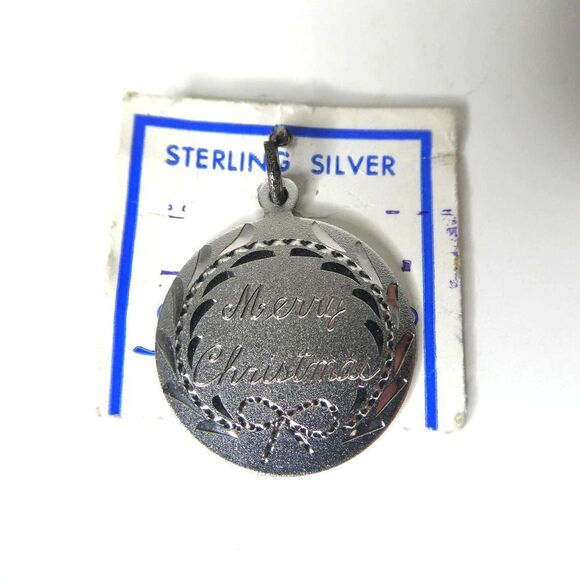 Spencer Sterling Silver Merry Christmas Charm - Picture 1 of 6